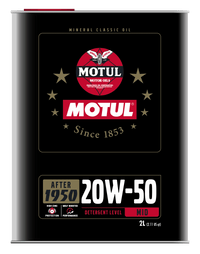 Motul 20W50 Classic Performance Oil - 10x2L - My Store
