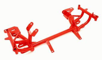 compare product BMR 98-02 4th Gen F-Body K-Member w/ Turbo LS1 Motor Mounts and Pinto Rack Mounts - Red