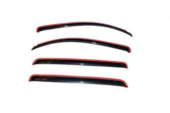 compare product AVS 07-18 Toyota Tundra Crewmax Ventvisor In-Channel Front & Rear Window Deflectors 4pc - Smoke