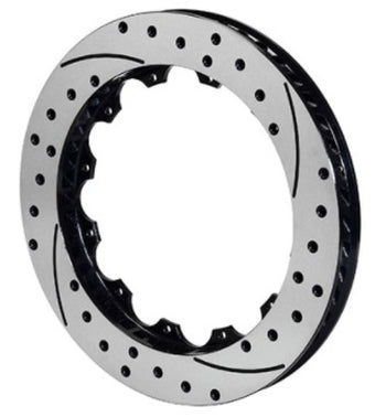 compare product Wilwood Rotor-SRP48 SPC-37-LH-BLK-Drill 12.88 x 1.00 - 12 on 8.75in