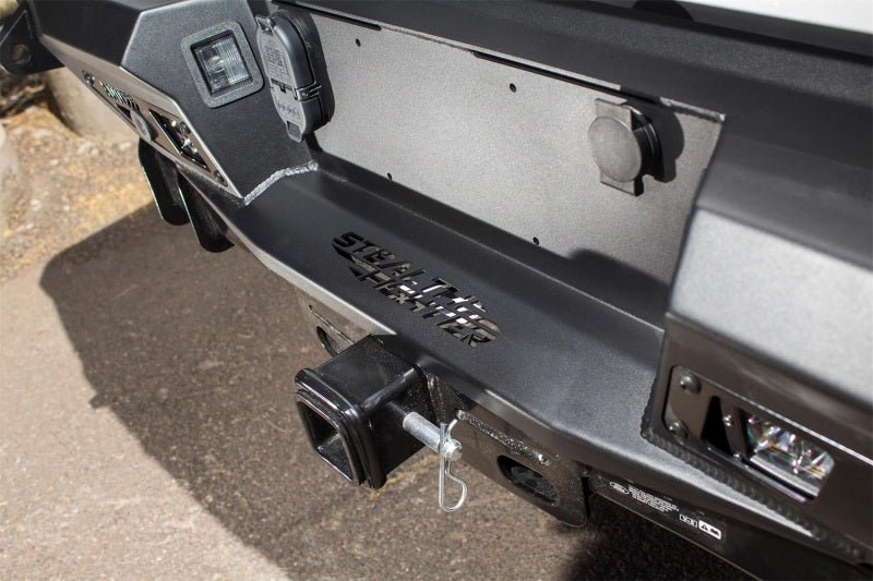 Addictive Desert Designs 17 - 18 Ford F - 250 Raptor Stealth Fighter Rear Bumper w/ Backup Sensor Cutout - My Store