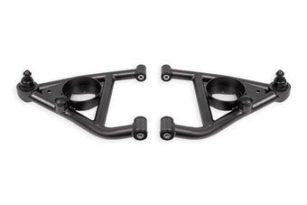compare product BMR 68-74 Chevrolet Nova w/ Bump Stops Lower A-Arms w/ STD. Ball Joint (Delrin) - Black Hammertone