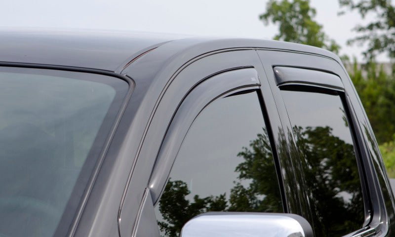 AVS 00 - 04 Nissan Frontier Crew Cab Ventvisor In - Channel Front & Rear Window Deflectors 4pc - Smoke - My Store