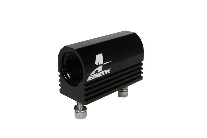 Aeromotive 05 - 06 Ford 4.6L Fuel Rail Pressure Sensor Adapter Log ( - 08 AN inlet / outlet) - My Store