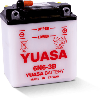 compare product Yuasa 6N6-3B Conventional 6-Volt Battery