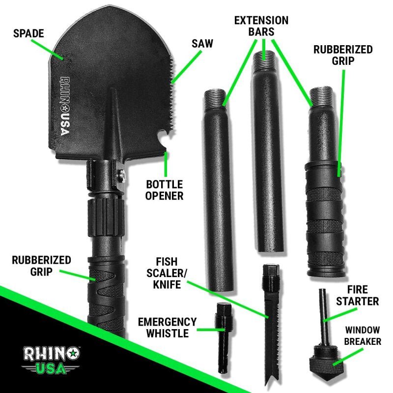 Rhino USA Ultimate Survival Shovel - My Store