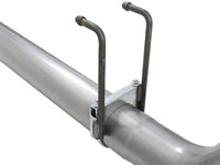 aFe Rebel XD 4in SS Down - Pipe Back Exhaust w/Dual Polished Tips 17 - 18 Ford Diesel Trucks V8 - 6.7L(td) - My Store
