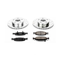 Power Stop 99 - 02 Jeep Grand Cherokee Front Z23 Evolution Sport Brake Kit - My Store