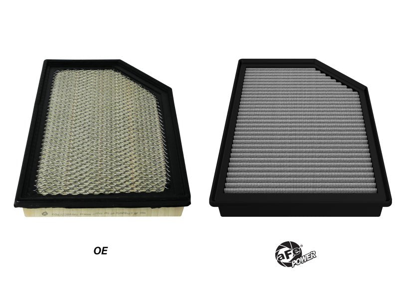 aFe MagnumFLOW Pro DRY S OE Replacement Filter 22 - 23 Jeep Grand Wagoneer V8 - 6.4L - My Store