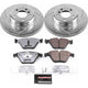 Power Stop 14 - 16 BMW 528i Front Z26 Street Warrior Brake Kit - My Store