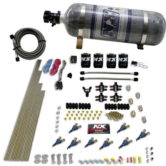 compare product Nitrous Express 8 Cyl Alcohol Nitrous Kit (250-550HP) w/Composite Bottle