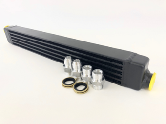 compare product CSF 82-94 BMW 3 Series (E30) High Performance Oil Cooler w/-10AN Male & OEM Fittings