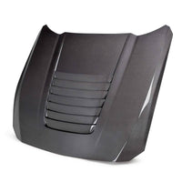 Anderson Composites 2024 Ford Mustang S650 Double - Sided Carbon Fiber Hood - My Store