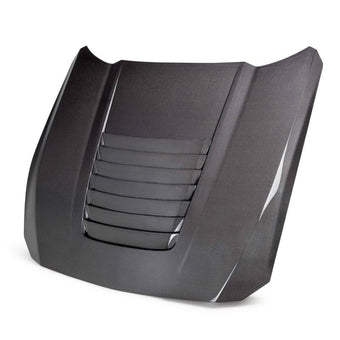 compare product Anderson Composites 2024 Ford Mustang S650 Double-Sided Carbon Fiber Hood