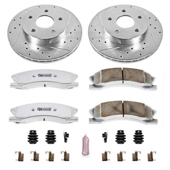 compare product Power Stop 99-04 Jeep Grand Cherokee Front Z26 Street Warrior Brake Kit
