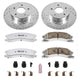 Power Stop 99 - 04 Jeep Grand Cherokee Front Z26 Street Warrior Brake Kit - My Store