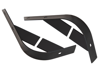 compare product Kentrol 55-86 Jeep CJ Rear Body Guard Jeep Black Powder Coated Stainless