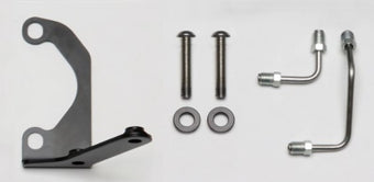compare product Wilwood Tandem Master Cylinder to Prop Valve Bracket R/H & Line Kit