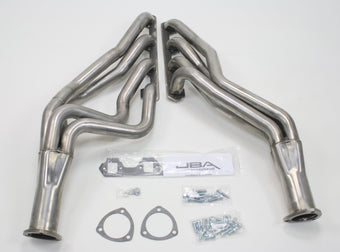 compare product JBA 65-73 Ford Mustang 260-302 SBF 4 Speed C4/C6/AOD 1-3/4in Primary Raw 409SS Long Tube Header