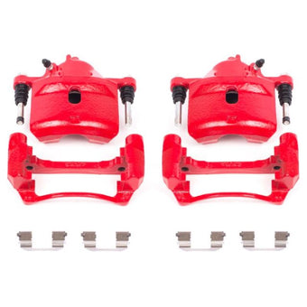 compare product Power Stop 98-02 Honda Accord Front Red Calipers w/Brackets - Pair