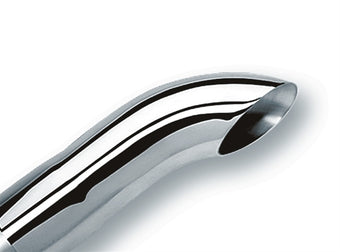 compare product Borla Universal Polished Tip Single Round Turndown/Turnout (inlet 3in. Outlet 3in) *NO Returns*