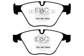 compare product EBC 11+ BMW Z4 3.0 Twin Turbo iS (E89) Redstuff Front Brake Pads