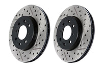 StopTech Power Slot 6/89 - 96 Nissan 300ZX Slotted & Drilled Left Rear Rotor - My Store