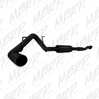 compare product MBRP 11-14 Ford F150 3in Cat Back Single Side Exit Black Coated Exhaust System