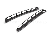 Anderson Composites 15 - 17 Mustang Carbon Fiber GT350 Style Fender Vent Inserts (Only Fit AC Fenders) - My Store