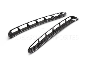 compare product Anderson Composites 15-17 Mustang Carbon Fiber GT350 Style Fender Vent Inserts (Only Fit AC Fenders)