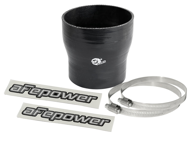 aFe Magnum FORCE Intake Coupling Kit (3 IN ID to 2 - 1/2 IN ID x 3 IN L) Straight Coupler - Black - My Store