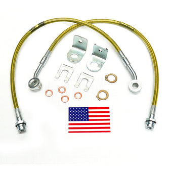 compare product Superlift 97-05 Jeep Wrangler TJ w/ 4-6in Lift Kit (Pair) Bullet Proof Brake Hoses