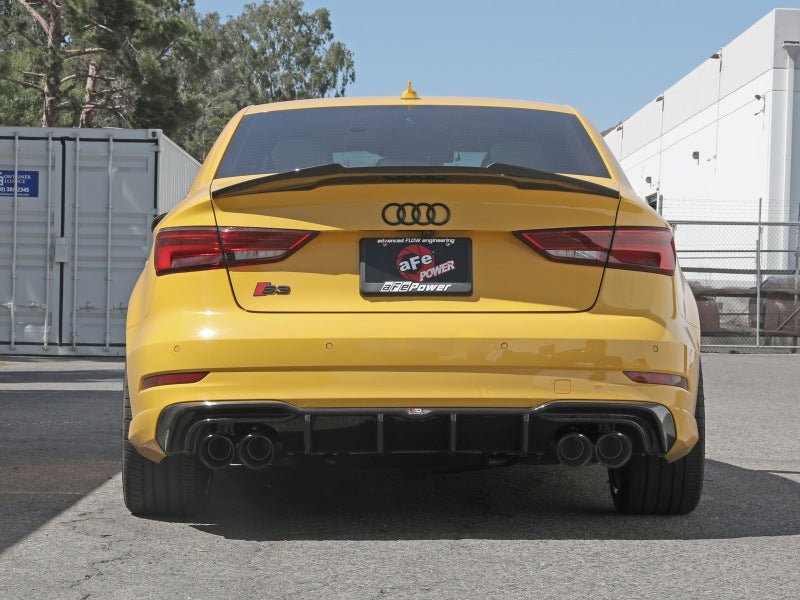 aFe MACHForce XP 3in - 2.5in 304SS Exhaust Cat - Back 15 - 20 Audi S3 L4 - 2.0L (t) - Black Tips - My Store