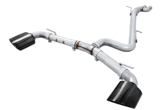 compare product AWE Tuning 17-19 Audi RS3 8V Track Edition Exhaust - Diamond Black Tips RS-Style Tips