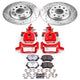 Power Stop 2009 Audi A3 Rear Z26 Street Warrior Brake Kit w/Calipers - My Store