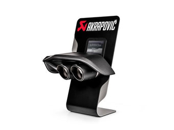 compare product Akrapovic Counter Display with Sample Tail Pipe Set and Carbon Diffuser (High Gloss)