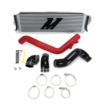 compare product Mishimoto 2017+ Honda Civic Type R Intercooler Kit - Silver Intercooler Red Piping
