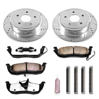 compare product Power Stop 06-10 Jeep Commander Rear Z36 Truck & Tow Brake Kit