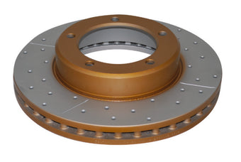 compare product DBA 98-05 Lexus LX 470 / 98+ Toyota Landcruiser 100 Series Front Drilled & Slotted 4000 Series Rotor