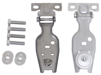 compare product Kentrol 07-18 Jeep Wrangler JK Liftgate Hinge Pair Bare Grey