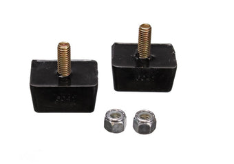 compare product Energy Suspension Univ Blk 7/8in H x 1-7/8in L x 1-3/8in W Low Profile Rectangular Bump Stops (2 ea)
