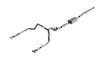compare product Borla 2024 Chevy Silverado 1500 6.2L V8 ATAK Catback Exhaust w/ Simulator - Chrome