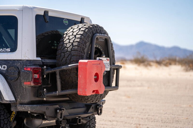 DV8 18 - 25 Jeep Wrangler JL Body Mounted Tire Carrier - My Store