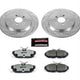Power Stop 13 - 14 Ford Mustang Rear Z26 Street Warrior Brake Kit - My Store