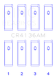 King Engine Bearings 91 - 02 Nissan SR20DE L4 DOHC 16 Valves (Size STD) Rod Bearing Set - My Store
