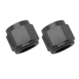 compare product Russell Performance -8 AN Tube Nuts 1/2in dia. (Black) (2 pcs.)
