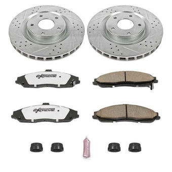 compare product Power Stop 05-07 Cadillac XLR Front Z26 Street Warrior Brake Kit
