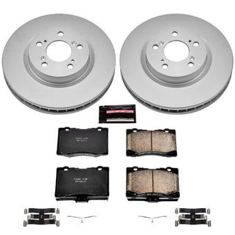 compare product Power Stop 05-12 Acura RL Front Z17 Evolution Geomet Coated Brake Kit
