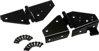 compare product Kentrol 76-95 Jeep CJ/Wrangler YJ Windshield Hinge Pair - Powdercoat Black