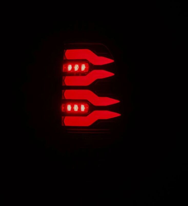 AlphaRex 97 - 03 Ford F150 / 99 - 16 Ford F250/F350/F450/F550 LUXX - Series LED Tail Lights - Black/Red - My Store